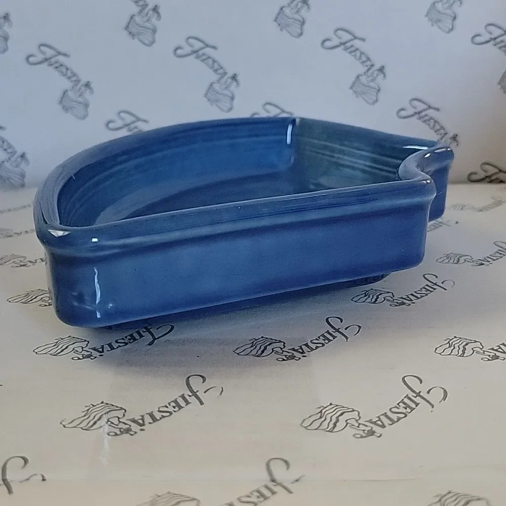 Fiestaware Fiesta OMNI SERVING TRAY Bowl Dish Ceramic Container Lapis Blue